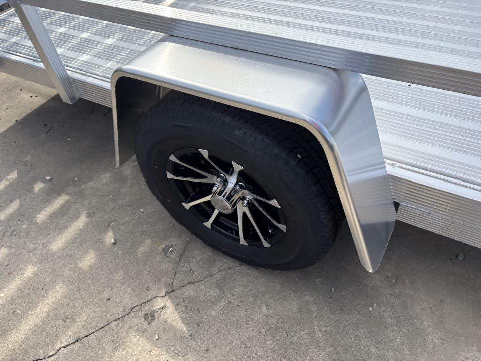 New 2026 Sport Haven 7X14 DELUXE ALUMINUM UTILITY SINGLE AXLE Utility Trailer