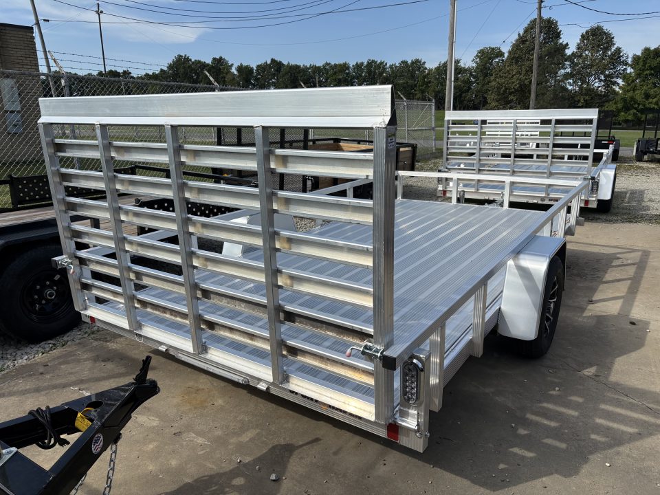 New 2026 Sport Haven 7X14 DELUXE ALUMINUM UTILITY SINGLE AXLE Utility Trailer