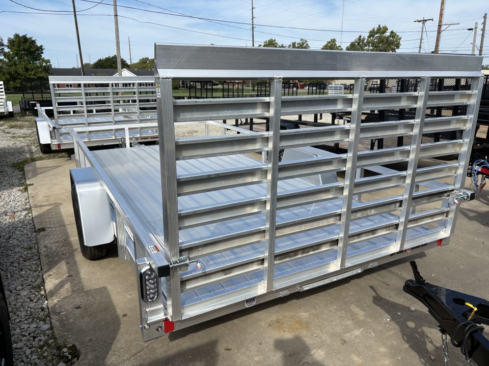 New 2026 Sport Haven 7X14 DELUXE ALUMINUM UTILITY SINGLE AXLE Utility Trailer