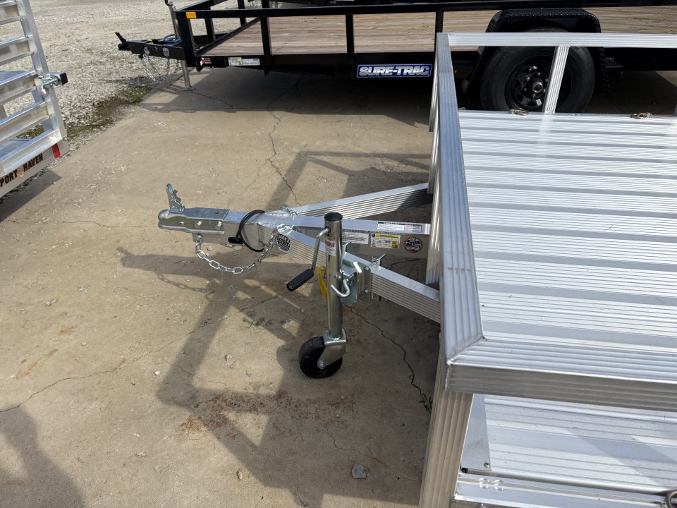 New 2026 Sport Haven 7X14 DELUXE ALUMINUM UTILITY SINGLE AXLE Utility Trailer