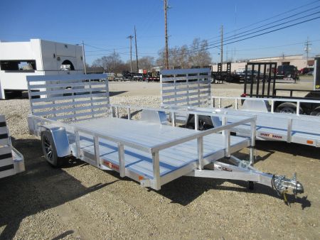 New 2026 Sport Haven 7X14 DELUXE ALUMINUM UTILITY SINGLE AXLE Utility Trailer