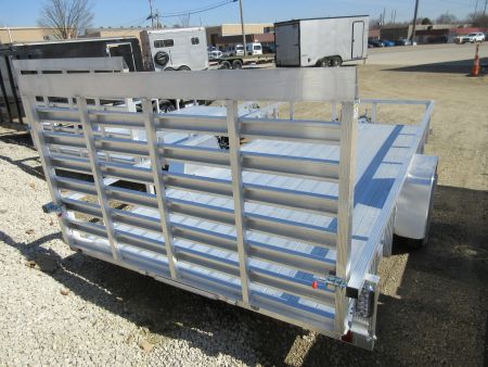 New 2026 Sport Haven 7X14 DELUXE ALUMINUM UTILITY SINGLE AXLE Utility Trailer