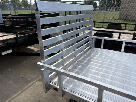 New 2026 Sport Haven 7X14 DELUXE ALUMINUM UTILITY SINGLE AXLE Utility Trailer