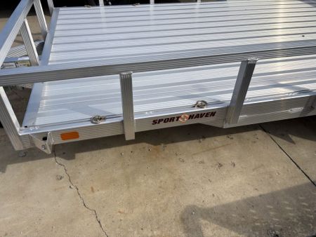 New 2026 Sport Haven 7X14 DELUXE ALUMINUM UTILITY SINGLE AXLE Utility Trailer