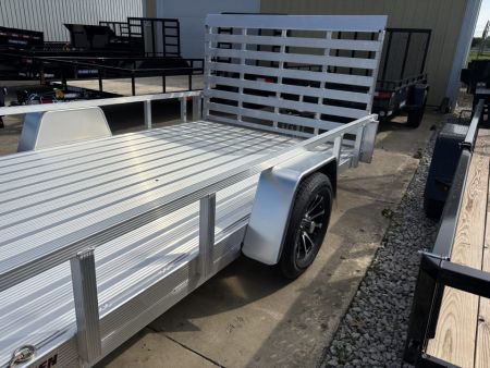 New 2026 Sport Haven 7X14 DELUXE ALUMINUM UTILITY SINGLE AXLE Utility Trailer