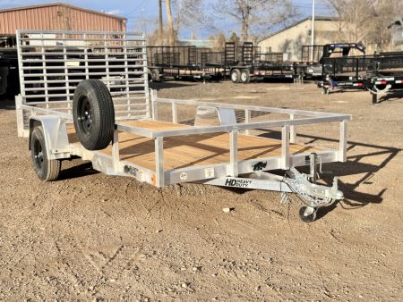 New 2026 Black Rhino 7-14 Aluminum Ramp Gate Utility EX - Landscape Series - 3K GVWR