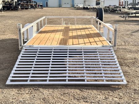 New 2026 Black Rhino 7-14 Aluminum Ramp Gate Utility EX - Landscape Series - 3K GVWR