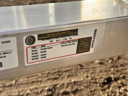 New 2026 Black Rhino 7-14 Aluminum Ramp Gate Utility EX - Landscape Series - 3K GVWR
