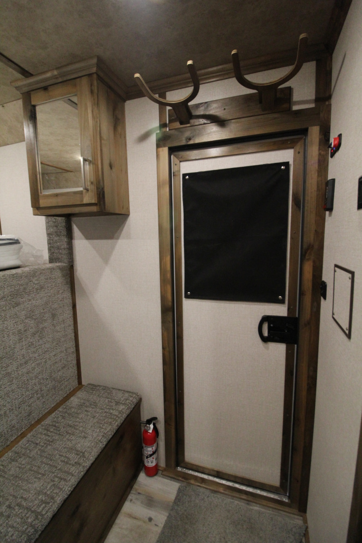New 2026 Trails West Classic 7x7 Living Quarters Weekender - A/C - Shower & Toilet - Pass Through & Escape Door - Side Tack - 2 Horse Trailer
