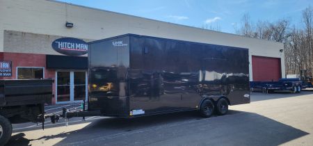 New 8.5 x 20 Look Element SE Enclosed Cargo Blackout Package 10k /Car Trailer