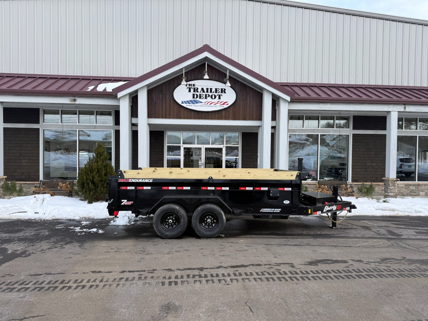 7×14 Dump Trailer