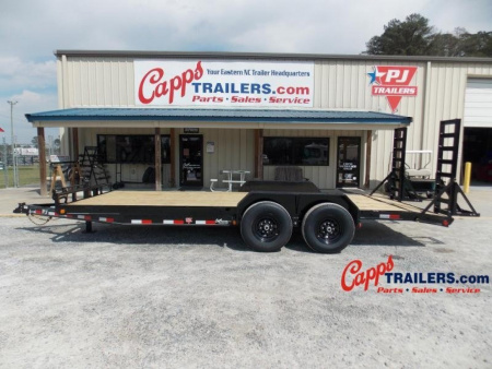 New 2026 PJ Trailers CCJ2072BSBK-SRRR Equipment Trailer