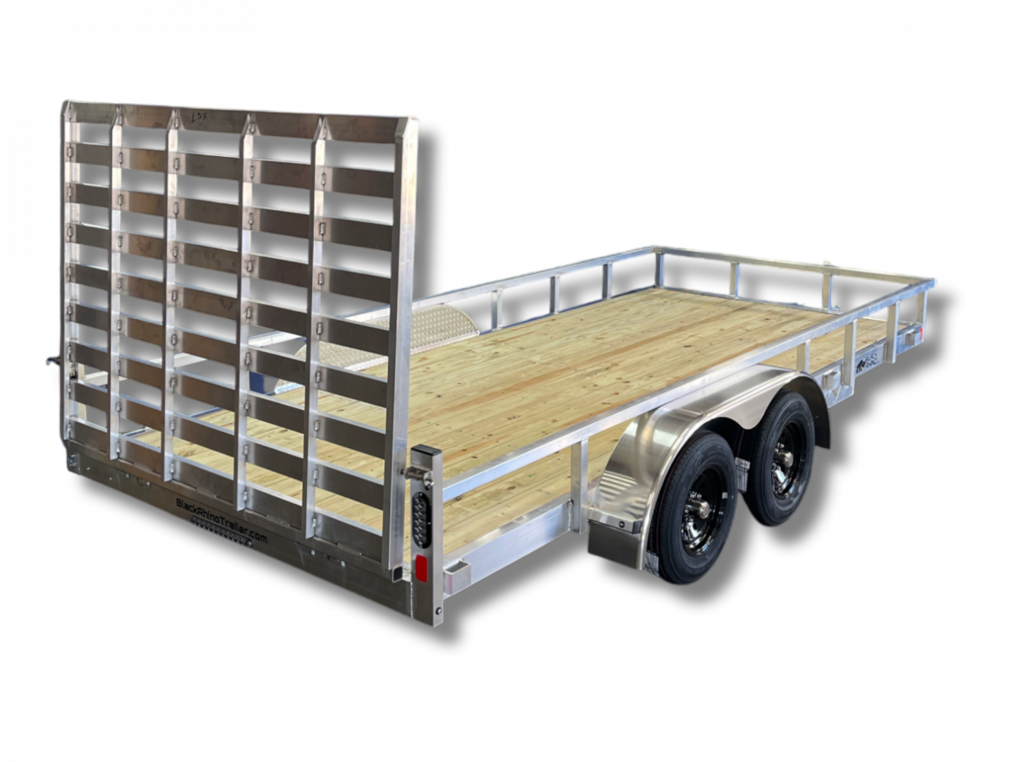 New 2026 Black Rhino EXT716 Equipment Trailer 7'x16'