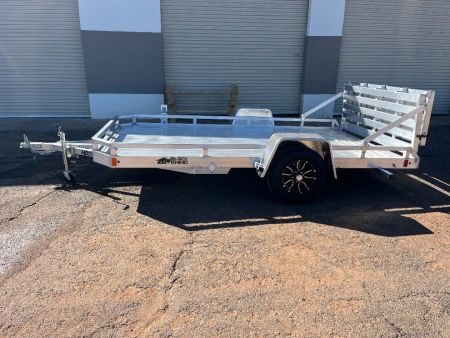 New 2026 Black Rhino LPS8112A ATV Trailer 7'x12'