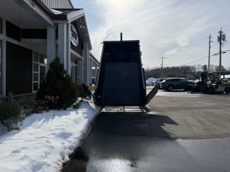 New Liberty 6'11" x 14' Telescopic Dump Trailer 17.5K