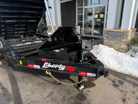 New Liberty 6'11" x 14' Telescopic Dump Trailer 17.5K