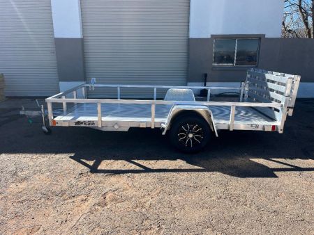 New 2026 BLACK RHINO LSS612 6' x 12' Utility Trailer