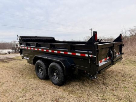 New 2026 Sure-Trac 7x14 14K HD Low Profile Telescopic Dump Trailer