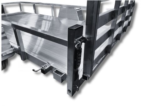 New 2026 Black Rhino LSS714A-5 Landscape Trailer 7'x14' 5k axle