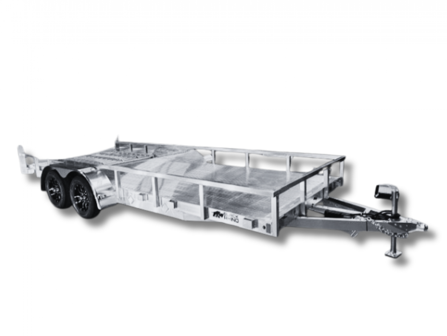 New 2026 Black Rhino LST716A ATV Trailer 7x16'