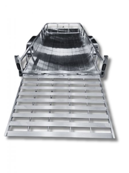 New 2026 Black Rhino LST716A ATV Trailer 7x16'