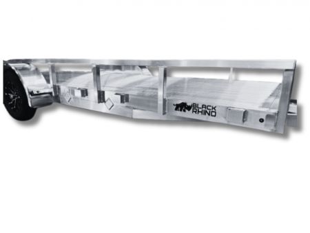 New 2026 Black Rhino LST716A ATV Trailer 7x16'