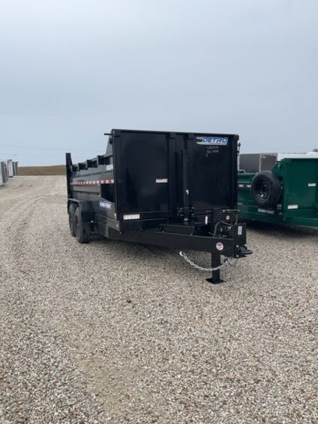 New 2026 Sure-Trac 82  x 14' 14K Telescopic Dump Trailer w/ 3' Sides