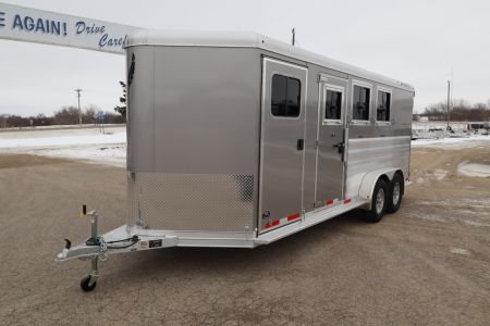 New 2026 Featherlite Trailers 9400 3 Horse Horse Trailer