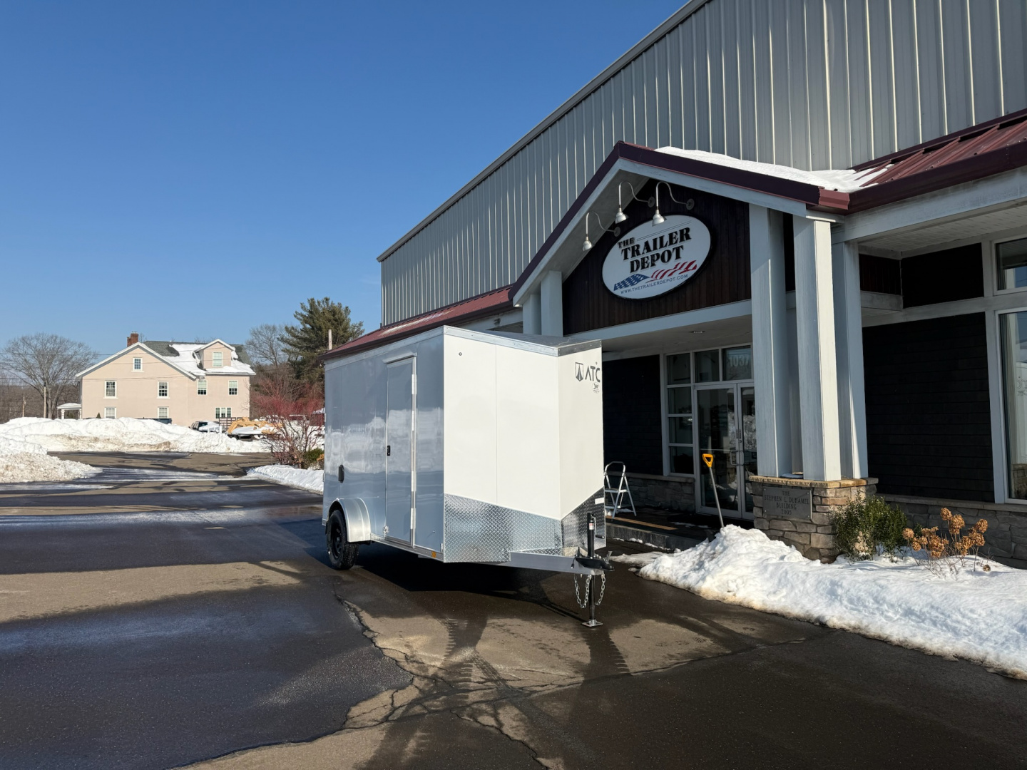 6×12 Enclosed Cargo Trailer photo 2