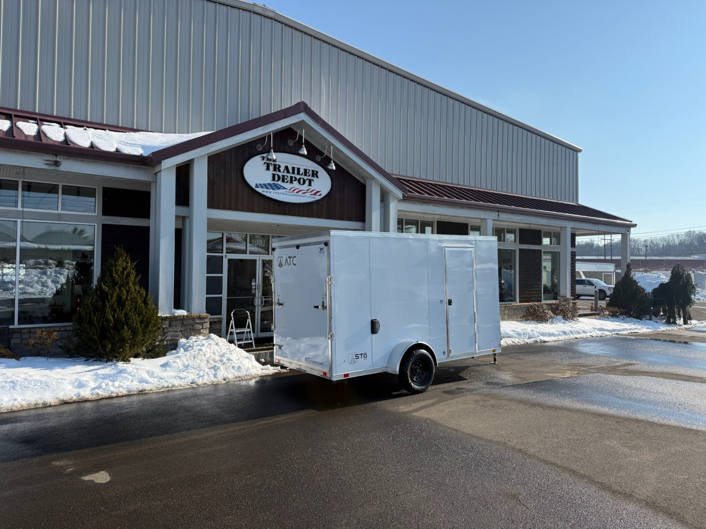 6×12 Enclosed Cargo Trailer photo 3