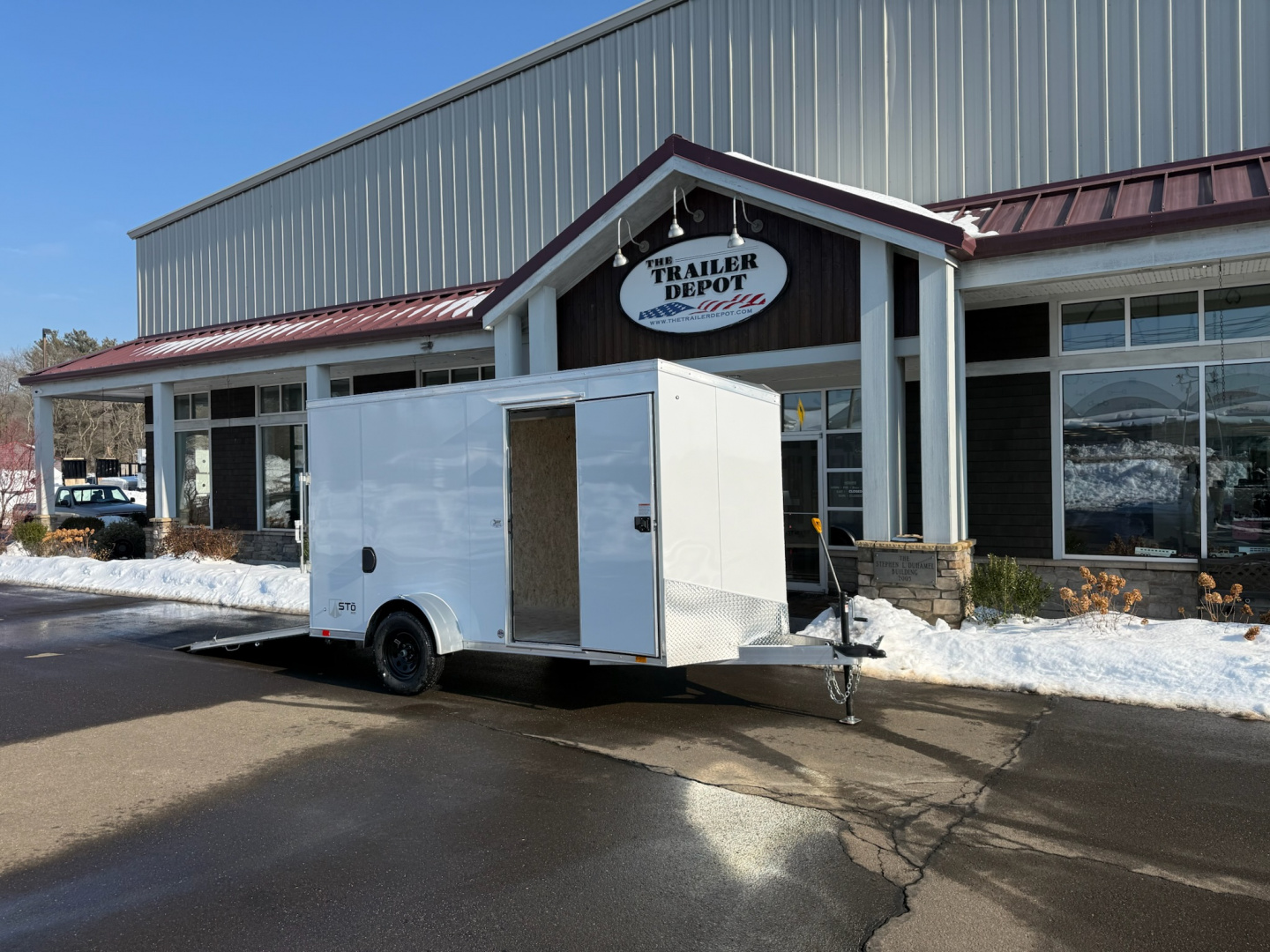 6×12 Enclosed Cargo Trailer photo 5