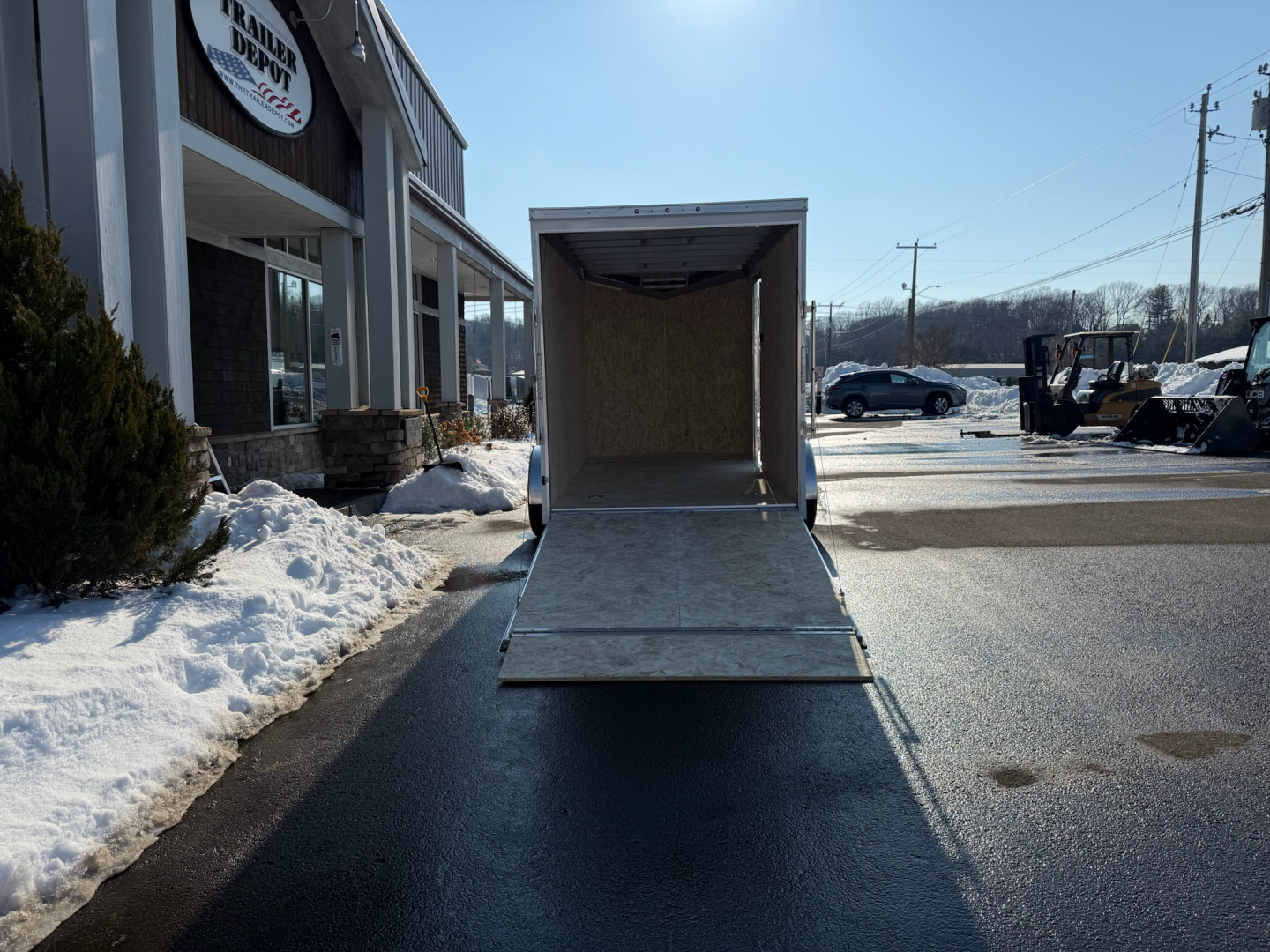 6×12 Enclosed Cargo Trailer photo 8