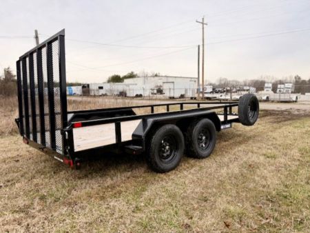 New 2026 Sure-Trac 7x14 7K Tube Top Utility Trailer
