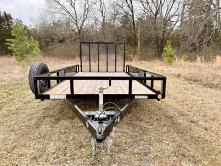 New 2026 Sure-Trac 7x14 7K Tube Top Utility Trailer