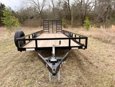 New 2026 Sure-Trac 7x20 7K Tube Top Utility Trailer