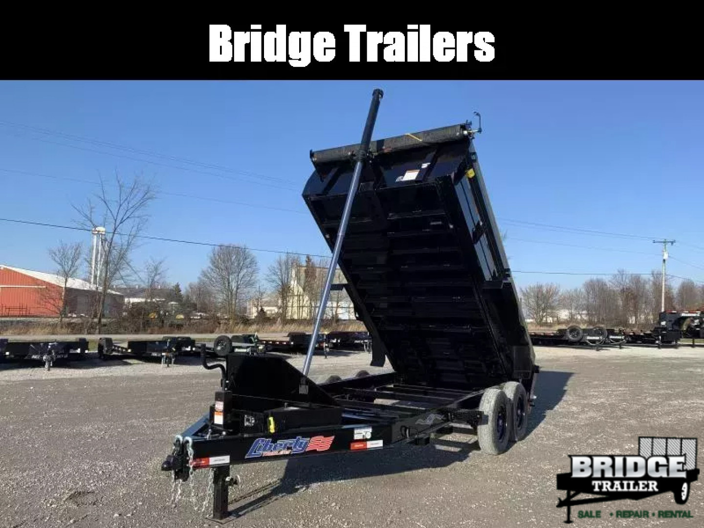 New 2026 Liberty LD14K83X14B8TSFT (83" X 14') 14K Telescopic Dump Trailer