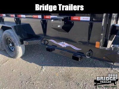 New 2026 Liberty LD14K83X14B8TSFT (83" X 14') 14K Telescopic Dump Trailer