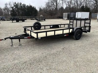 New 2027 Stag Trailers 82 x14' Dovetail Utility Trailer Utility Trailer
