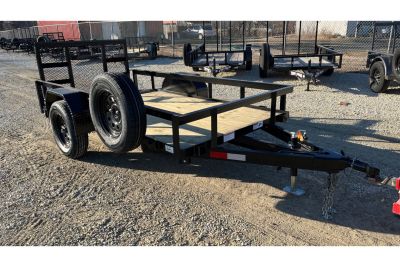 New 2026 5'x10' Dovetail Utility Trailer - STAG Trailers
