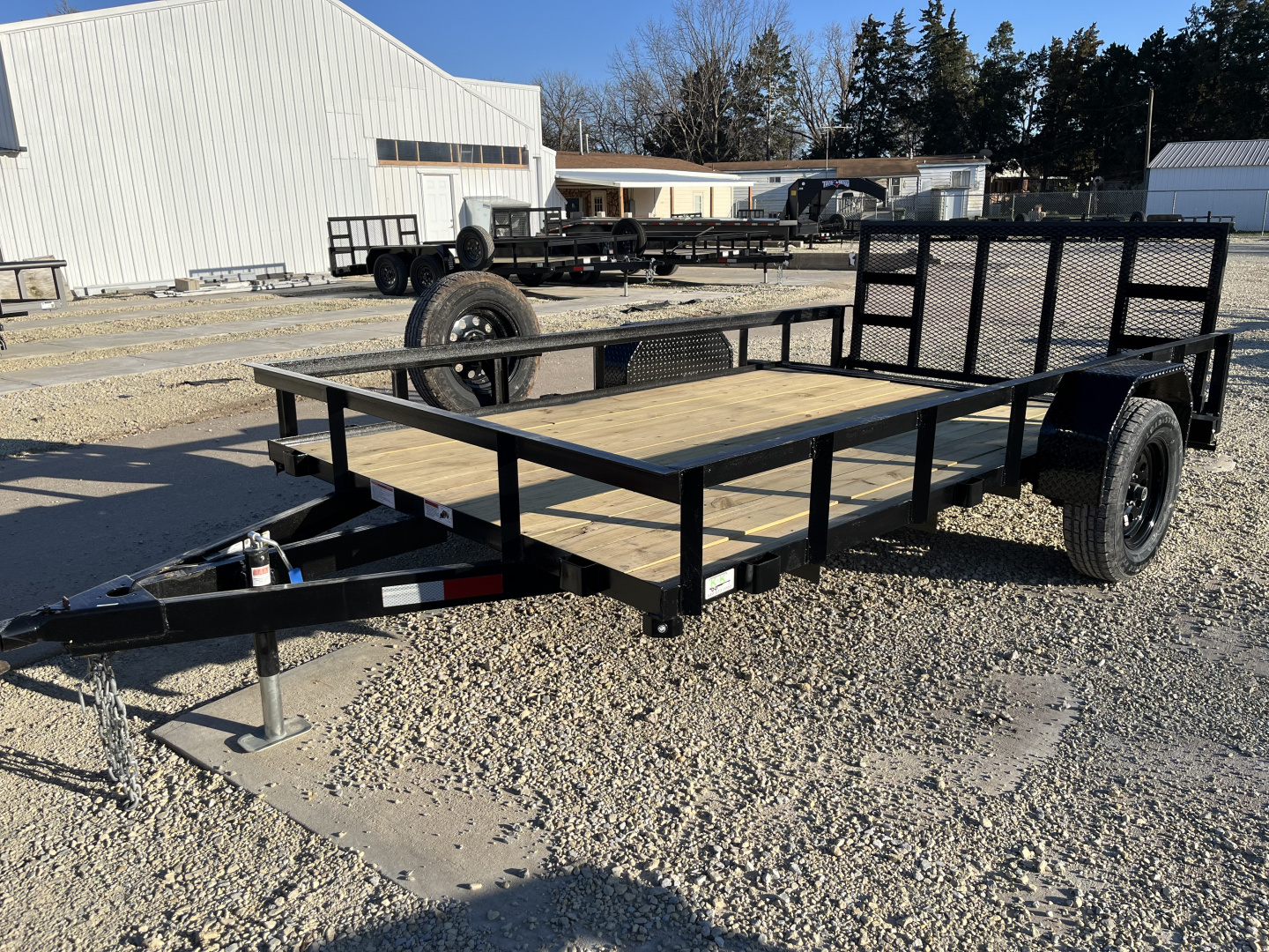 New 2027 Stag Trailers 82"x12' Dovetail Utility Trailer Utility Trailer