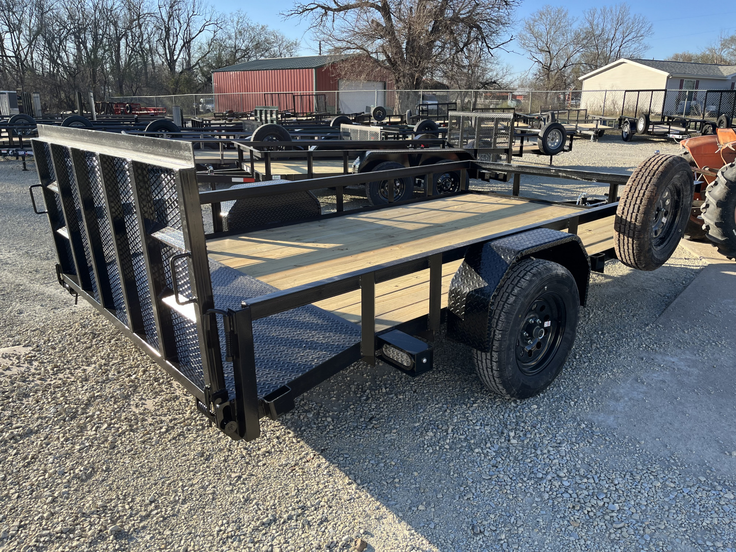 New 2027 Stag Trailers 82"x12' Dovetail Utility Trailer Utility Trailer