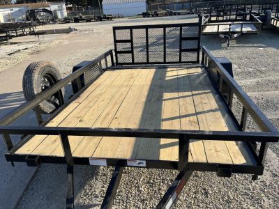 New 2027 Stag Trailers 82"x12' Dovetail Utility Trailer Utility Trailer