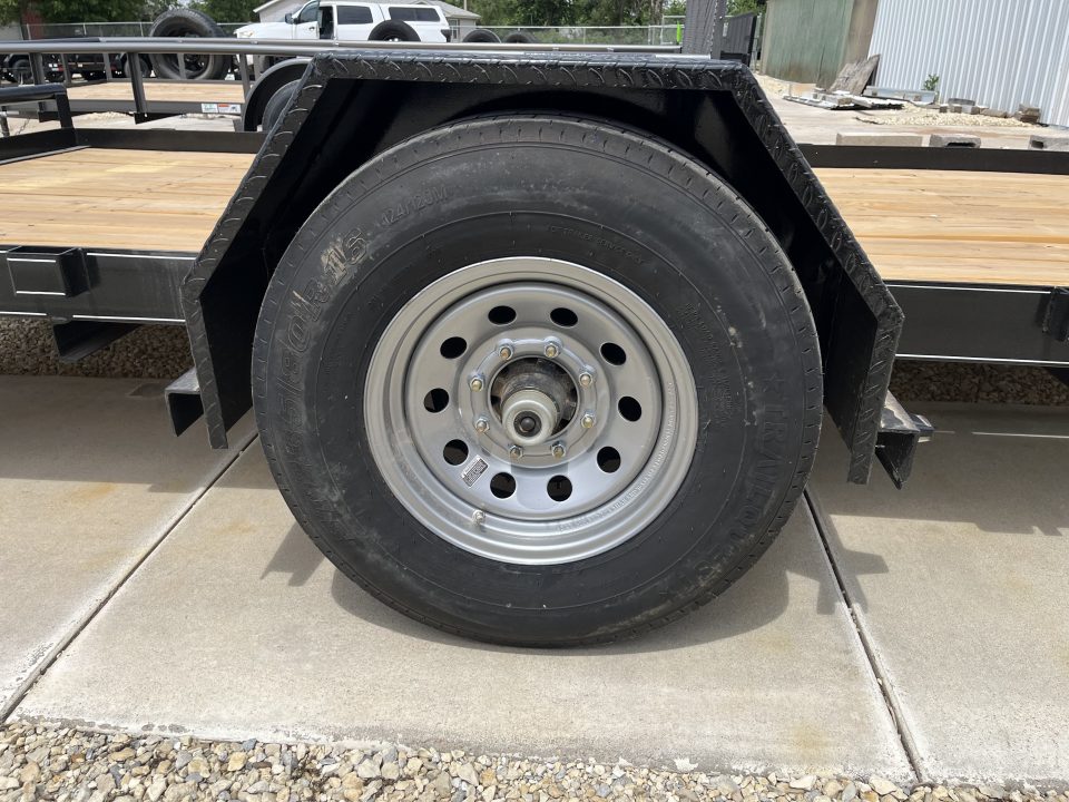 New 2027 Double A 80"x14' Tilt Trailer 7K Axle