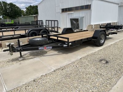 New 2027 Double A 80 x14' Tilt Trailer 7K Axle