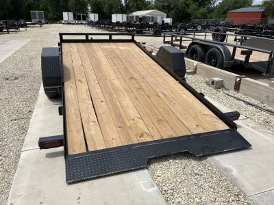 New 2027 Double A 80"x14' Tilt Trailer 7K Axle