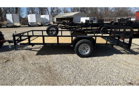 New 2026 77"x14' Dovetail - Double A Trailers