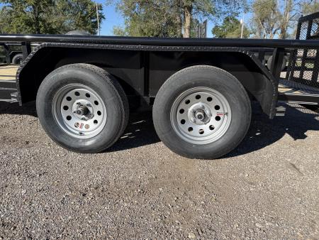 New 2027 Double A 83"x16' Tandem Dovetail Utility Trailer