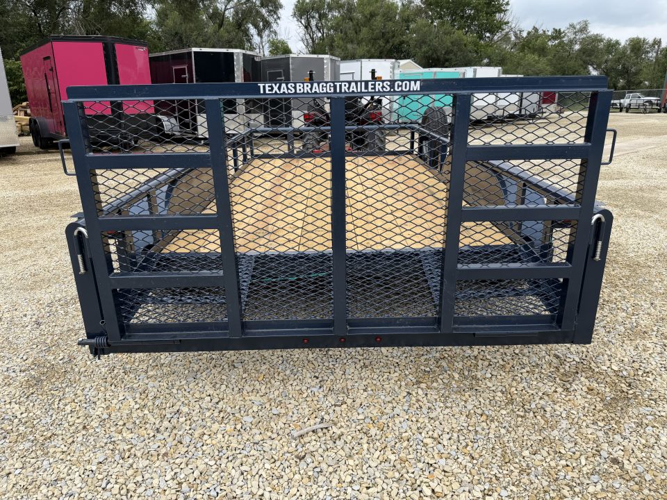 New 2026 77" x 14' Pipe Tandem Dovetail Utility Trailer - Texas Bragg Trailers