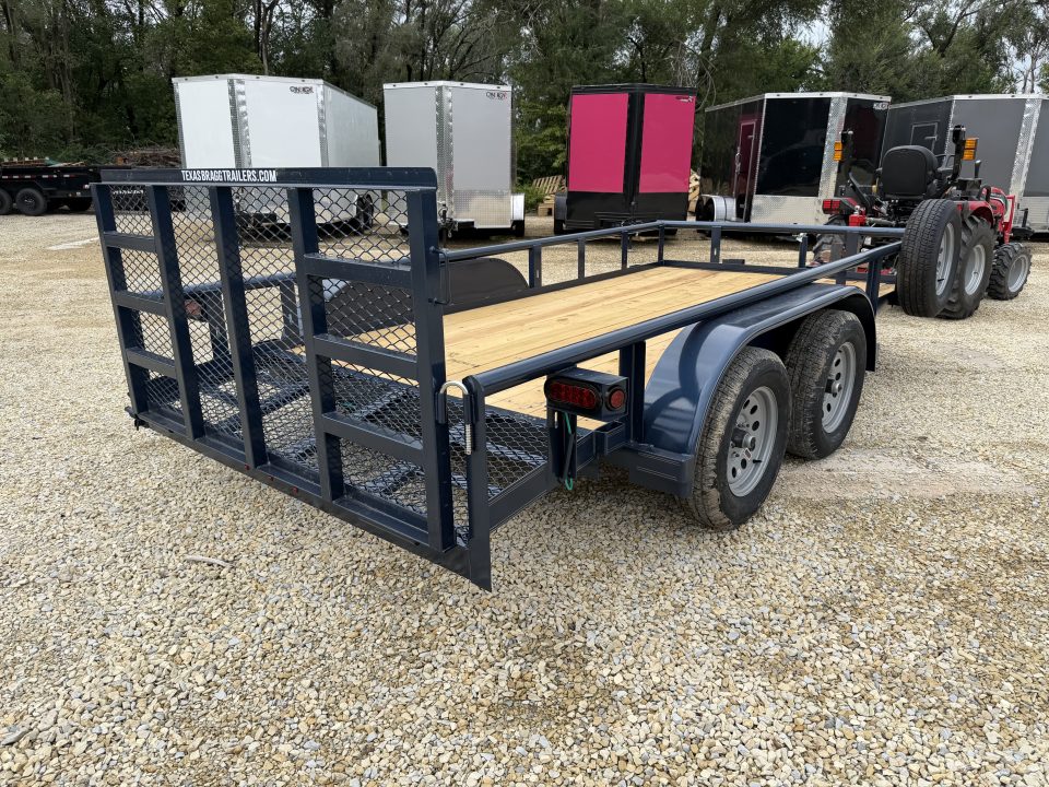 New 2026 77" x 14' Pipe Tandem Dovetail Utility Trailer - Texas Bragg Trailers