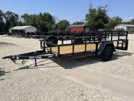 New 2026 6x14P - 77'' x 14' Utility Trailer 5200#- Texas Bragg Trailers